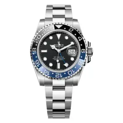 Rolex GMT-Master II Batman 40mm 126710BLNR Black Dial