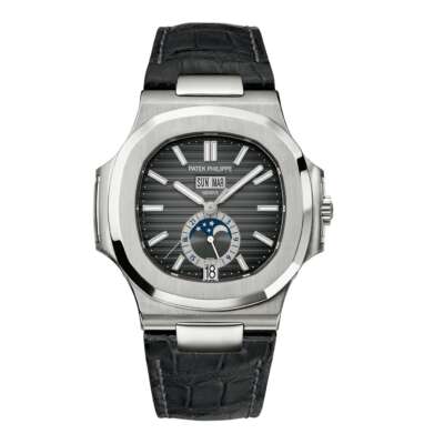 Patek Philippe Nautilus 5726A with Leather Strap