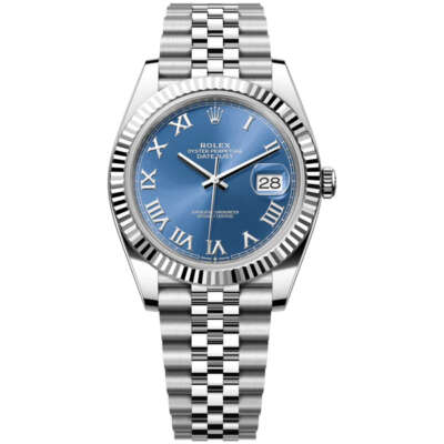 Rolex Datejust 41mm 126334-0026 Blue Roman Dial, Unworn 2025